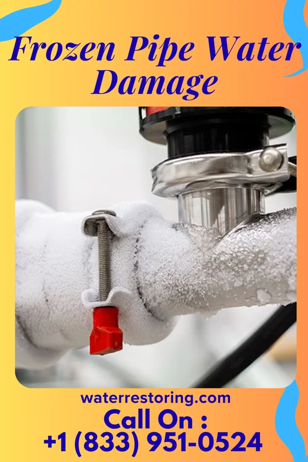 Frozen Pipe Water Damage in Gagetown, MI
